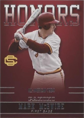 2015 Panini USC Trojans - Mark McGwire #MM-USC