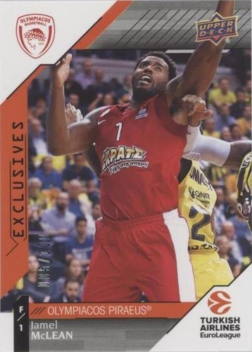 2017-18 Upper Deck Euroleague - Jamel Mclean #81