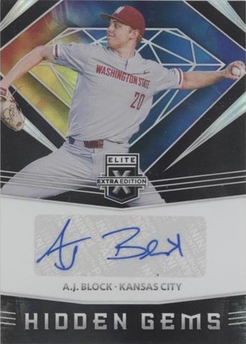 2020 Panini Elite Extra Edition - A.J. Block #HG-AB