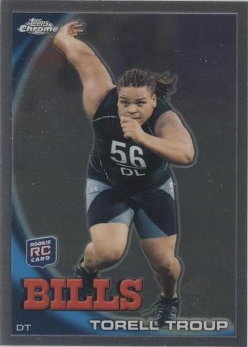 2010 Topps Chrome Torell Troup #C163
