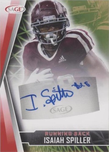 2022 SAGE Low Series Isaiah Spiller #A-IS