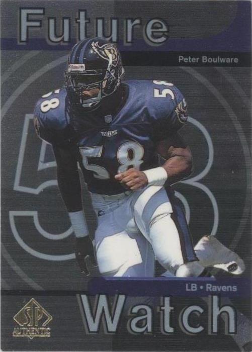1997 SP Authentic Peter Boulware #4