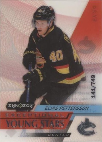 2020-21 Upper Deck Synergy - Elias Pettersson #EY-24