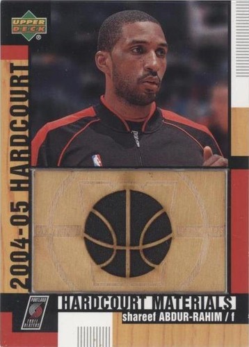 2004-05 Upper Deck Hardcourt - Shareef Abdur-Rahim #HCM-SA
