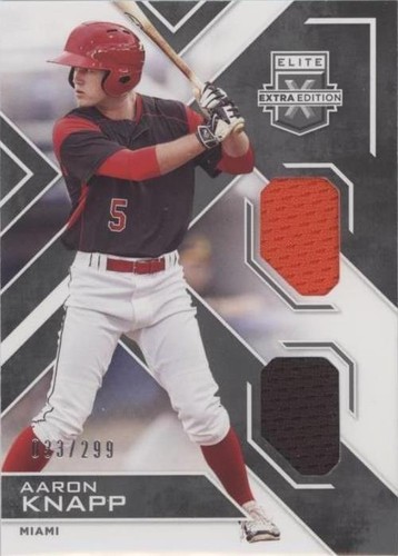 2016 Panini Elite Extra Edition - Aaron Knapp #DM-AK