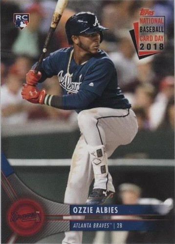 2018 Topps National Baseball Card Day - Ozzie Albies #17