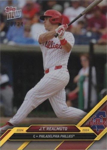 2024 Topps Now Road to Opening Day - J.T. Realmuto #OD-185