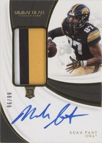2019 Panini Immaculate Collection Collegiate Noah Fant #128