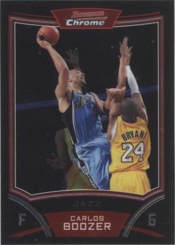2008-09 Bowman Draft Picks & Stars - Kobe Bryant/Carlos Boozer #26