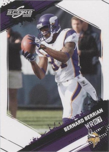 2009 Score Bernard Berrian #162