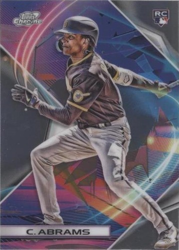 2022 Topps Cosmic Chrome - C.J. Abrams #133