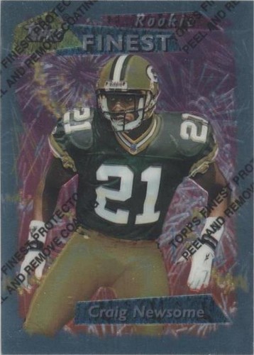 1995 Topps Finest Craig Newsome #217