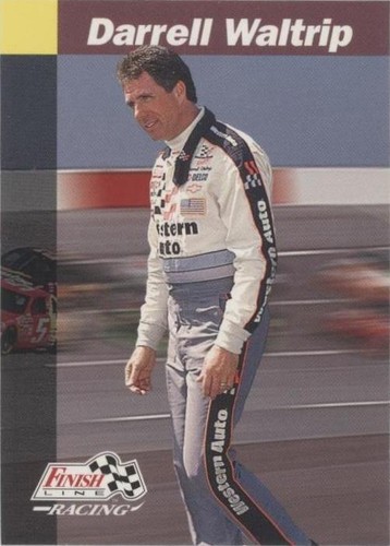 1993 Pro Set Finish Line - Darrell Waltrip #107