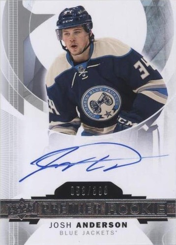 2015-16 Upper Deck Premier - Josh Anderson #52