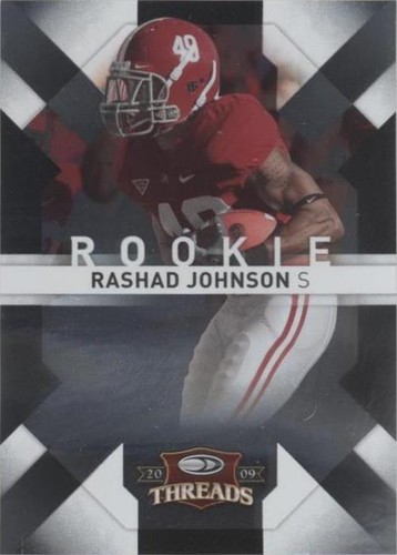 2009 Donruss Threads Rashad Johnson #183