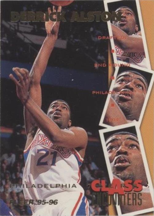 1995-96 Fleer - Derrick Alston #1