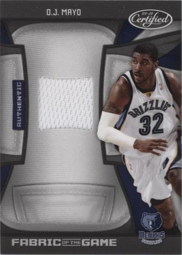 2009-10 Panini Certified - O.J. Mayo #FOG-OM