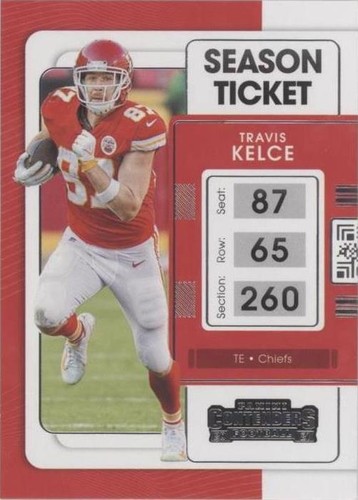 2021 Panini Contenders Travis Kelce #49