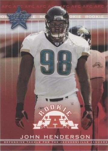2002 Leaf Rookies & Stars John Henderson #190