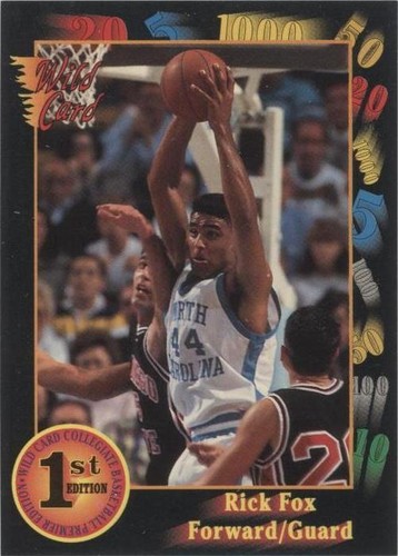 1992 Wild Card Collegiate - Rick Fox #19