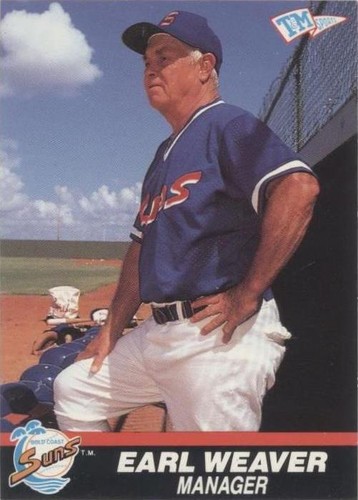 1989-90 T&M Senior Professional Baseball Association - Earl Weaver #112