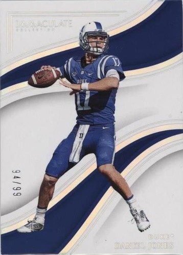 2023 Panini Immaculate Collection Collegiate Daniel Jones #11