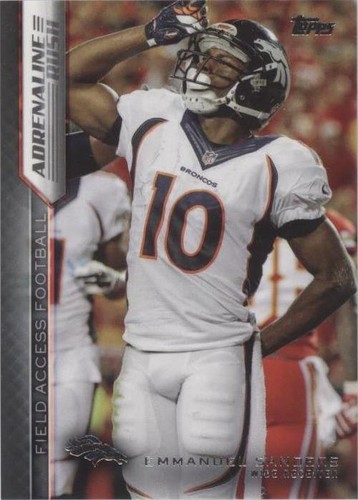 2015 Topps Field Access Emmanuel Sanders #ARA-ES