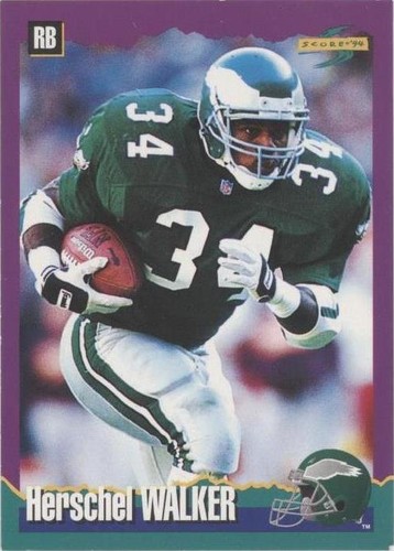 1994 Score Herschel Walker #187