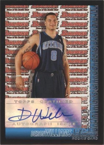 2005-06 Bowman Draft Picks & Prospects - Deron Williams #159
