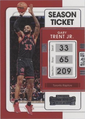 2021-22 Panini Contenders - Gary Trent Jr. #21