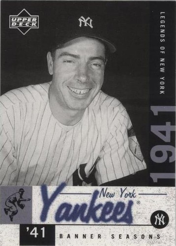 2001 Upper Deck Legends of New York - Joe DiMaggio #142