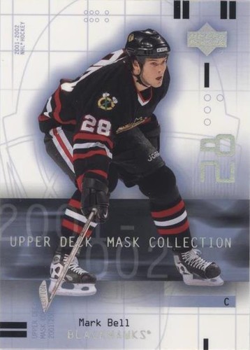 2001-02 Upper Deck Mask Collection - Mark Bell #18