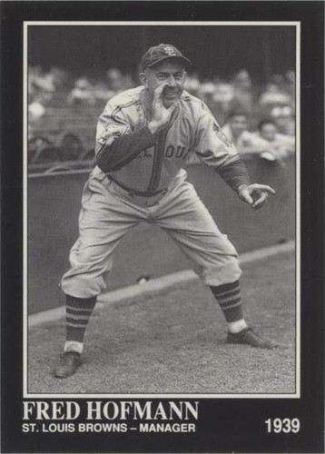 1992 The Sporting News Conlon Collection - Fred Hofmann #575