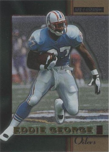 1996 Score Board NFL Lasers Eddie George #78