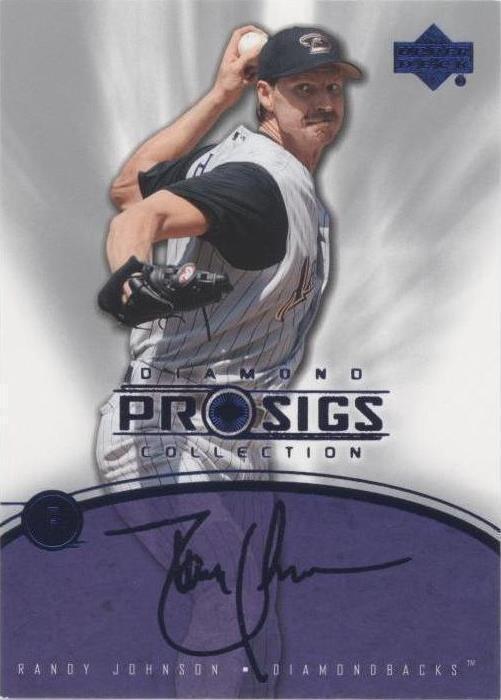 2004 Upper Deck Diamond Collection Pro Sigs - Randy Johnson #82