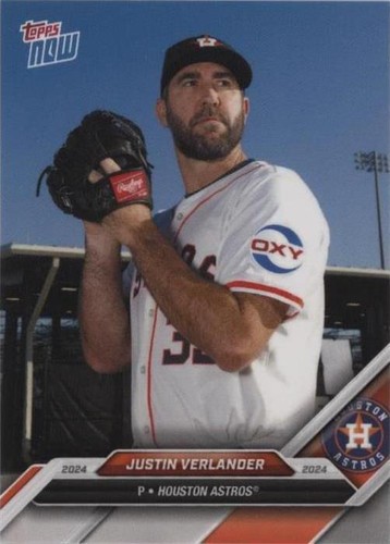 2024 Topps Now Road to Opening Day - Justin Verlander #OD-102