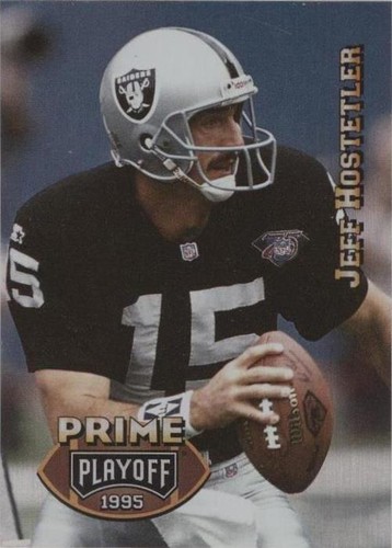 1995 Playoff Prime Jeff Hostetler #165