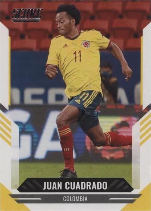 2021-22 Panini Score FIFA Juan Cuadrado #87