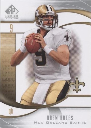 2009 SP Signature Edition Drew Brees #19