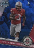 2023 Bowman University Chrome Sapphire Edition Miyan Williams #110