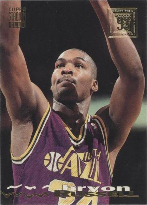 1993-94 Topps Stadium Club - Bryon Russell #199