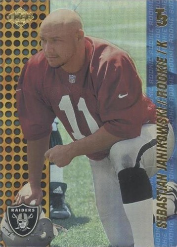 2000 Collector's Edge T3 Sebastian Janikowski #SJ