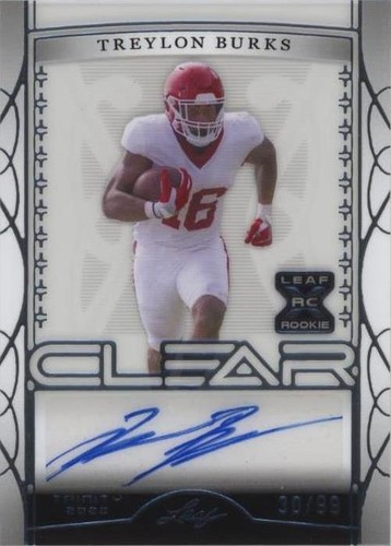 2022 Leaf Trinity Treylon Burks #CA-TB2