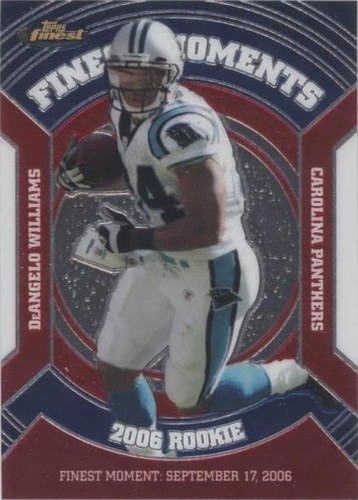2007 Topps Finest DeAngelo Williams #RFM-DW