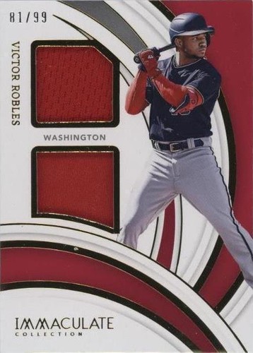 2022 Panini Immaculate Collection - Victor Robles #IMD-VR
