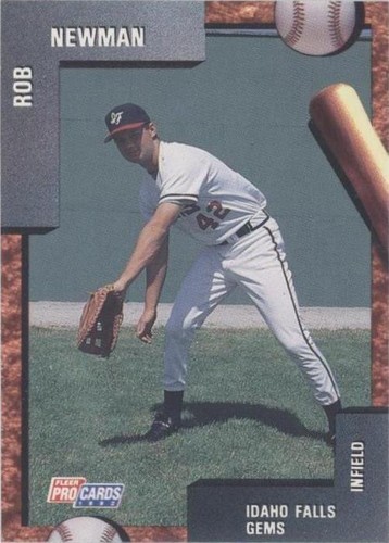 1992 Fleer ProCards Minor League - Rob Newman #3519