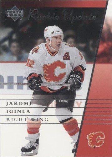 2002-03 Upper Deck Rookie Update - Jarome Iginla #17