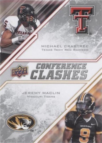 2009 Upper Deck Draft Edition Jeremy Maclin Michael Crabtree #267