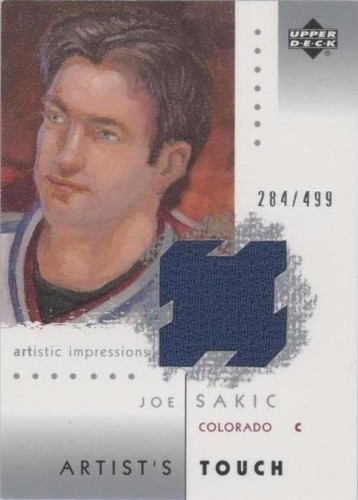 2002-03 Upper Deck Artistic Impressions - Joe Sakic #AT-JS