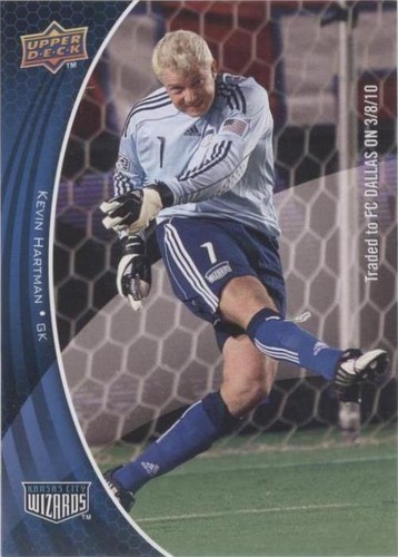 2010 Upper Deck Kevin Hartman #82